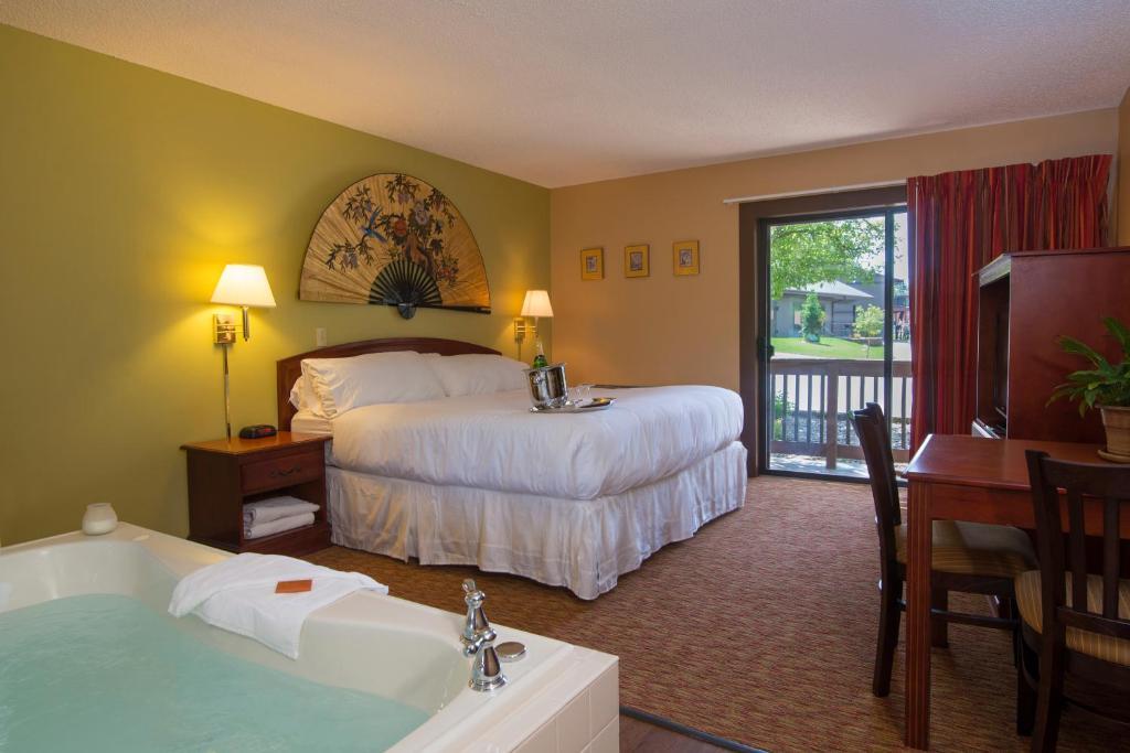 Bakers Sunset Bay Resort Lake Delton Oda fotoğraf