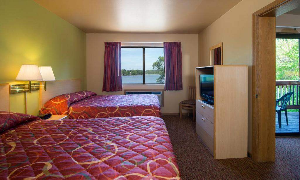 Bakers Sunset Bay Resort Lake Delton Oda fotoğraf